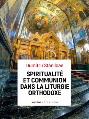 cover image of Spiritualité et communion dans la liturgie orthodoxe